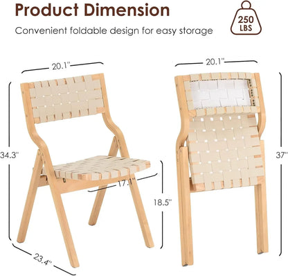 Wooden Indoor Stackable Dining Chairs for Kitchen