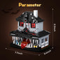 Lighted Monster Haunted House Building Blocks Set