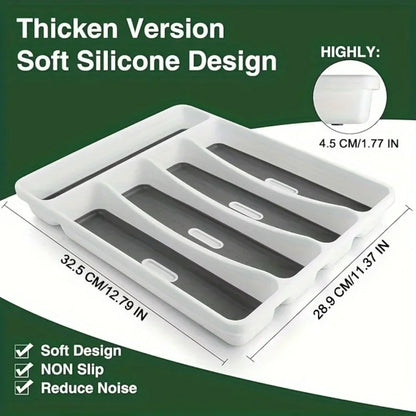 60 Pieces Cutlery Set with Drawer Storage