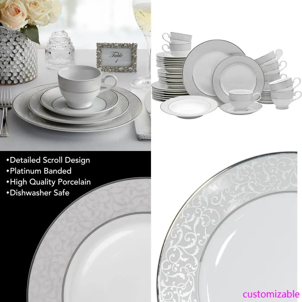 Plates, Bowls, and Mugs with Modern Design