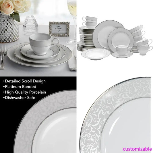 Plates, Bowls, and Mugs with Modern Design