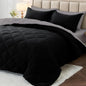 Reversible Comforter Set, Pillow Shams, Duvet Insert