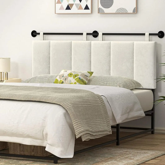 Versatile Queen Size Adjustable Height Headboard