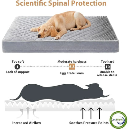 Waterproof Mattress Dog Bed Cover Anti-Slip