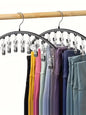 Hanging multi clip home drying rack