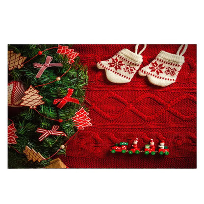 Santa Claus Welcome Mat Non Slip Rug