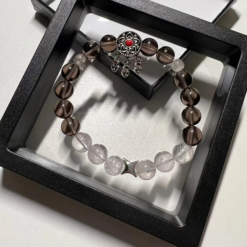 Clear Plastic Jewel Display Box Floating Showcase