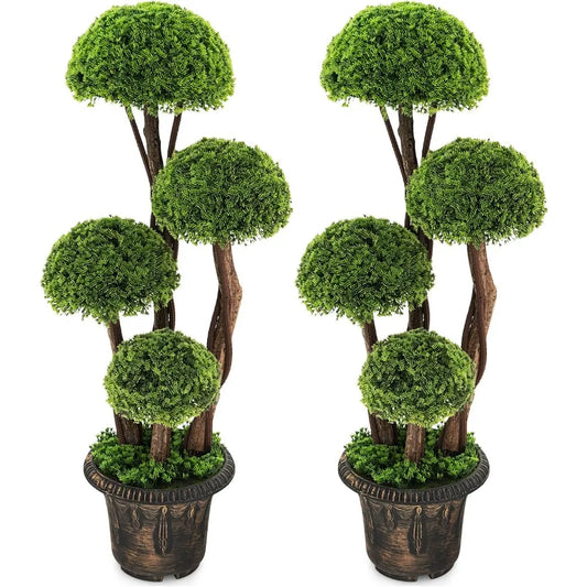 Elegant Artificial Topiary Tall Ball Tree