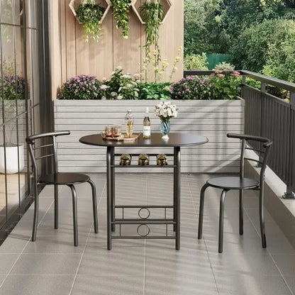 Kitchen Breakfast Nook Set with 2 Chairs