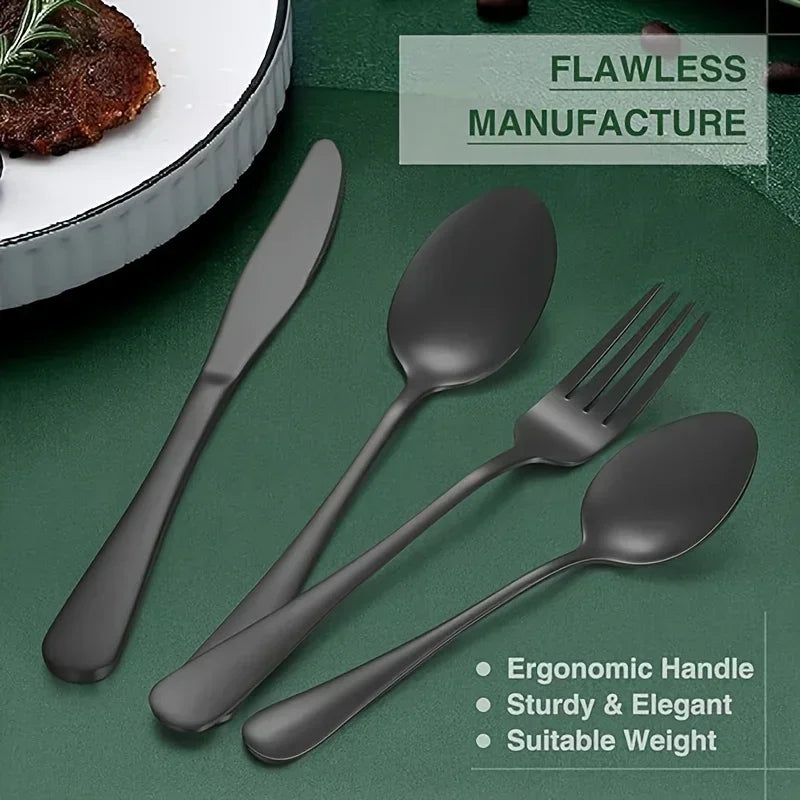 60 Pieces Cutlery Set with Drawer Storage