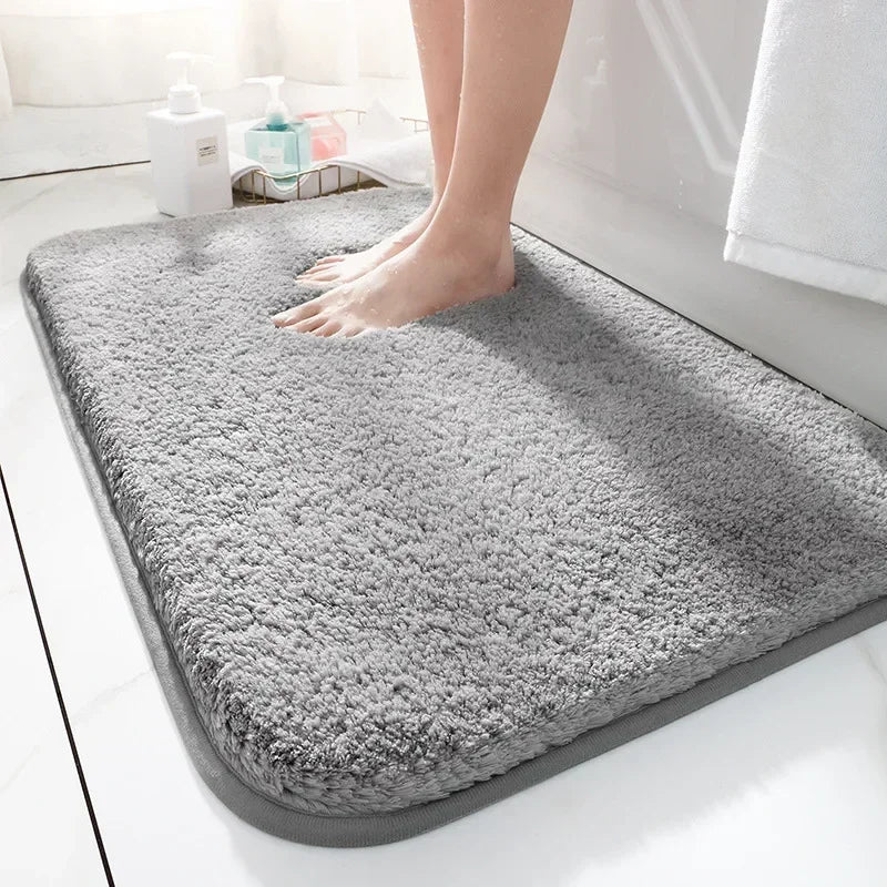 Bathroom Carpet Soft Fluffy Plush Thick Rug