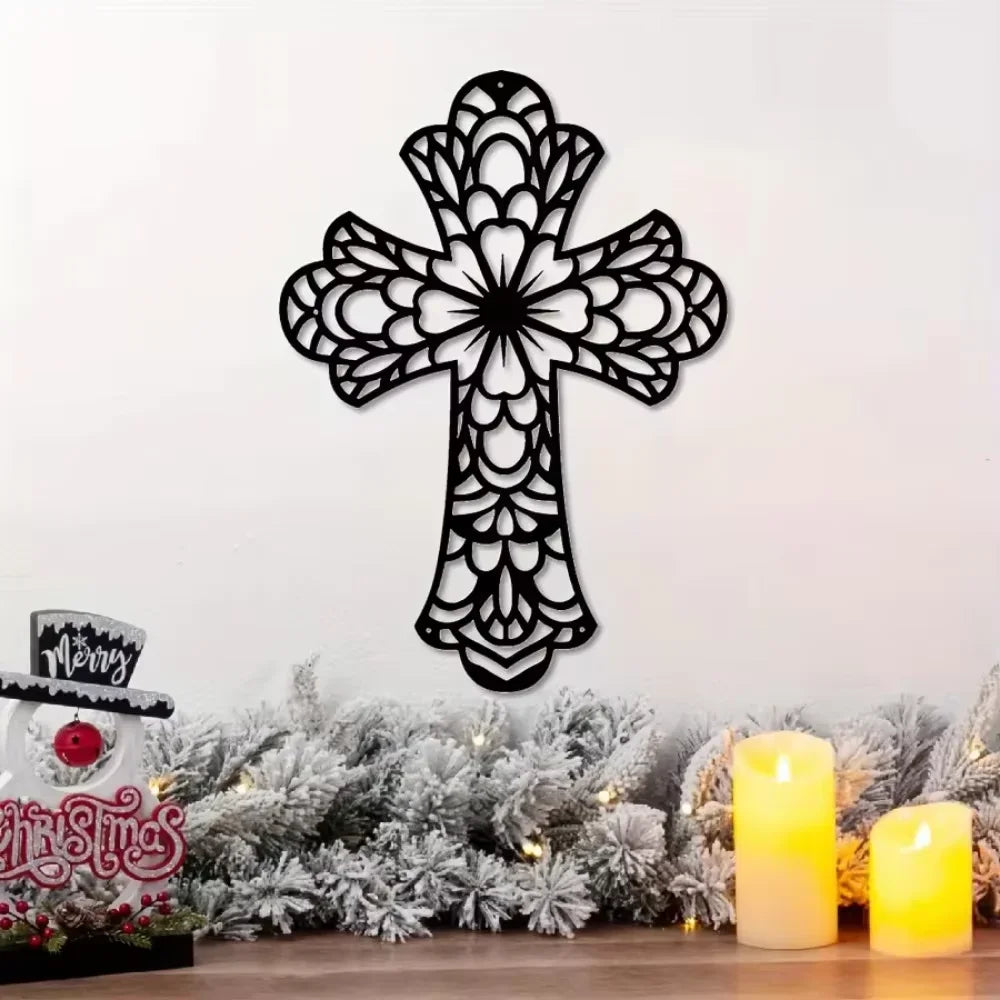 Creative Decorative Metal Wall Hanging Cross