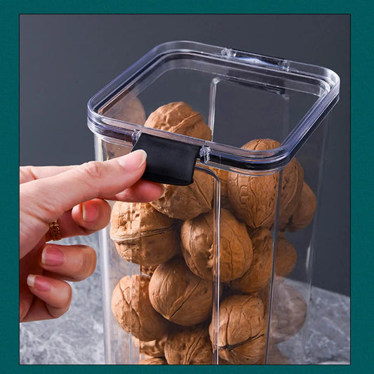 Cereal Airtight Food Storage Container Transparent