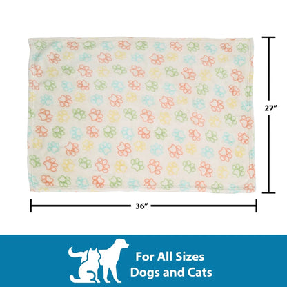 Cozy Plush Throw Blanket 3 Pack Multi-Color