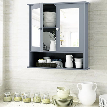 Wall Mount Mirror Cabinet Bathroom Medicine Cabinet