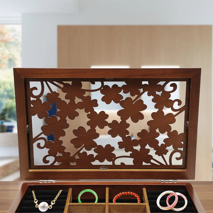 6-Layer Gem Case Organizer with Pull-out Drawers