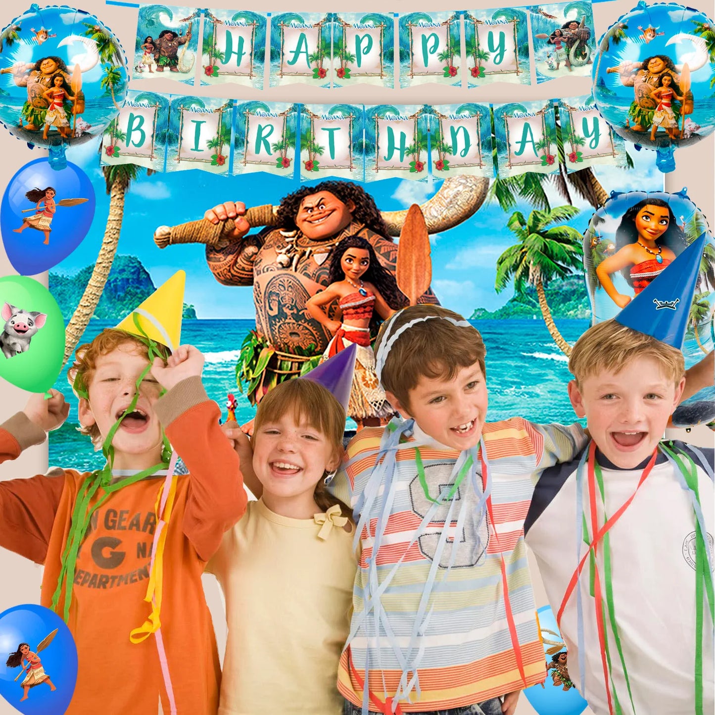 Birthday Party Supplies, Decorations and Tableware Set