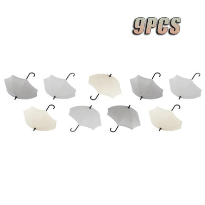 Cute Umbrella Shaped Hooks No-Punch Wall Hooks