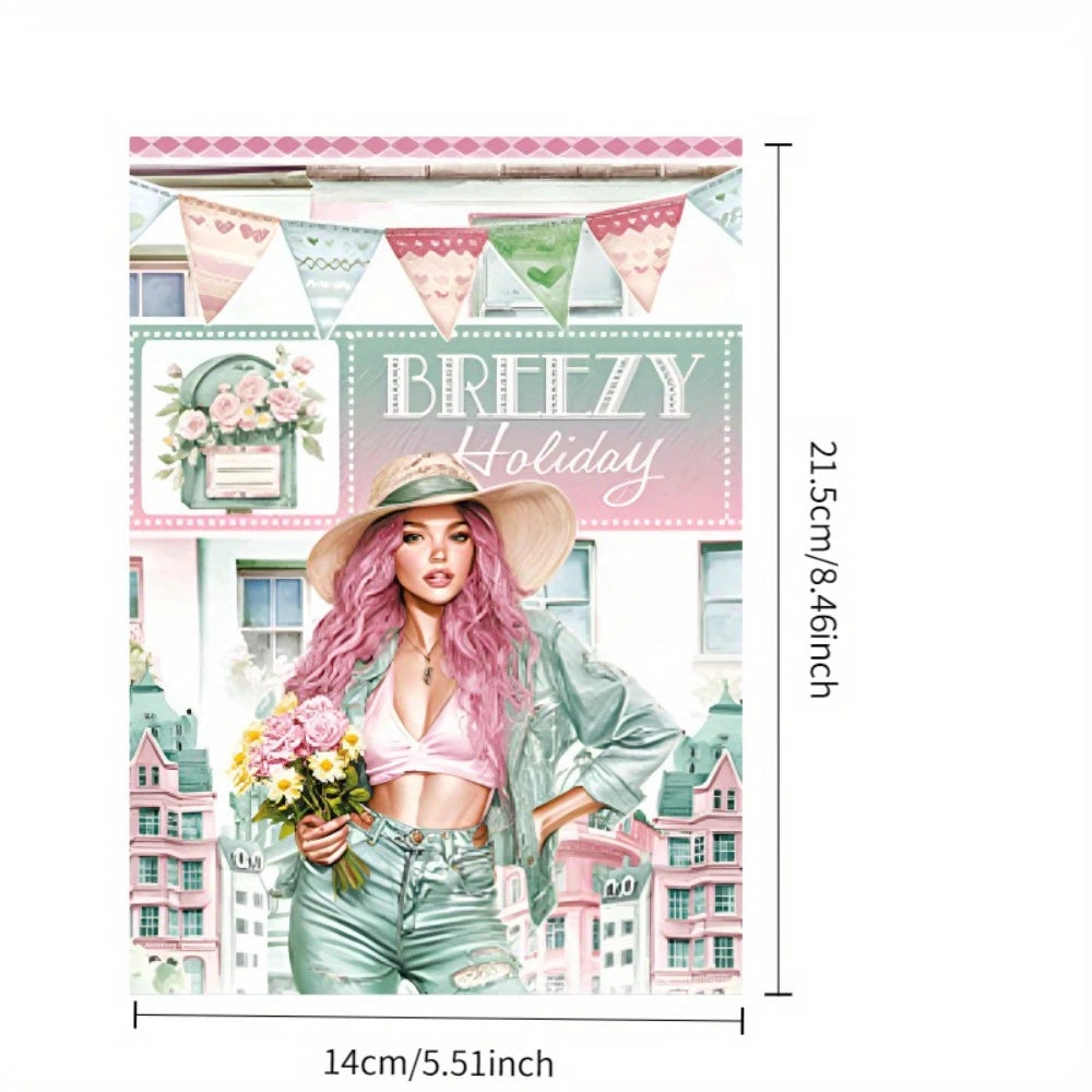 120 Sheets Sticker Books, DIY Craft Supplies