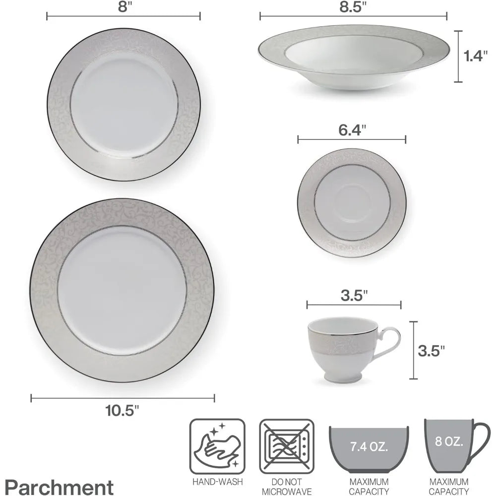Plates, Bowls, and Mugs with Modern Design