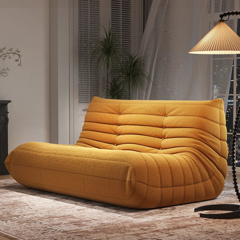 Caterpillar Reclining Sofa/Chair Modern Minimalist Balcony