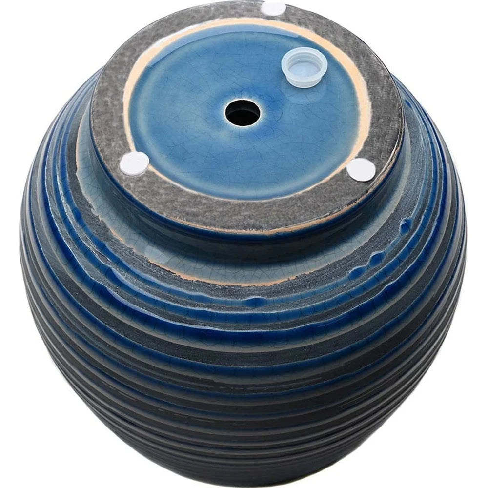 Ceramic Planter 10" Round Pot with Drainage