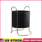 Black Metal Flower Planter with Gold Stand