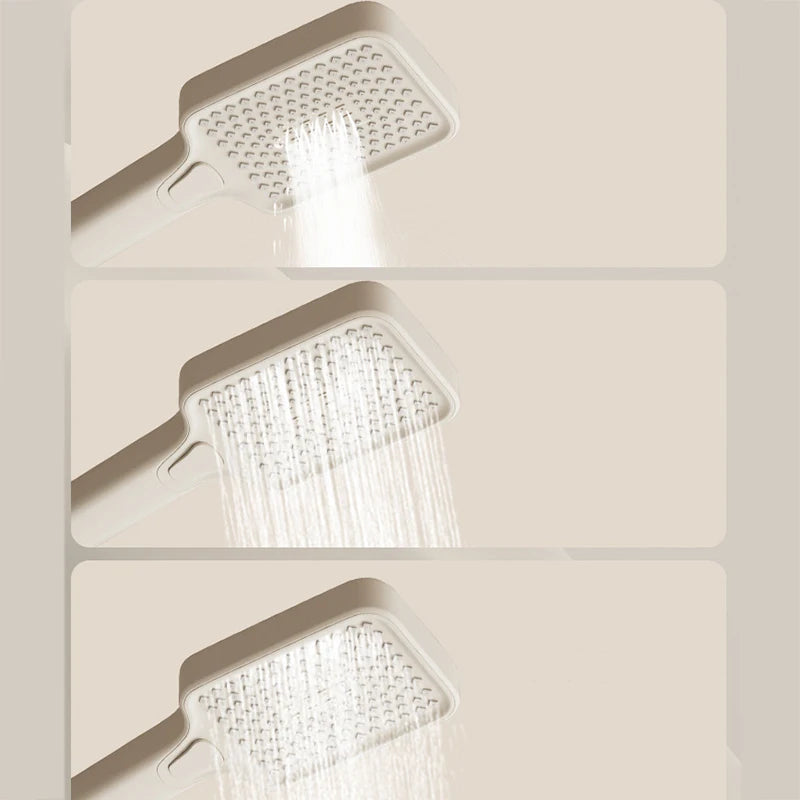 Bathroom Waterfall Bathtub Faucet With Hand-held Shower Head