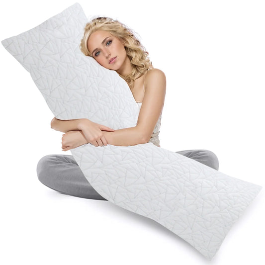 Memory Foam Body Pillow Fluffy  for Adults