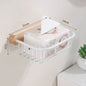 Bathroom Organizer and Storage Towel Rack Shelves    bathroom accessories corner shelf Bathroom towel bar no punching toilet storage shelf