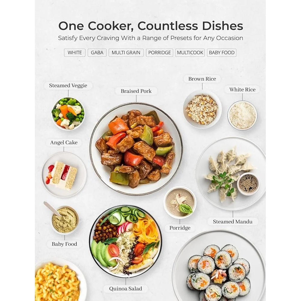 Rice Cooker 12 Cup Capacity Versatile Cooking Options