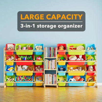 Large Toy Storage Organizer for Toys, Bookshelf