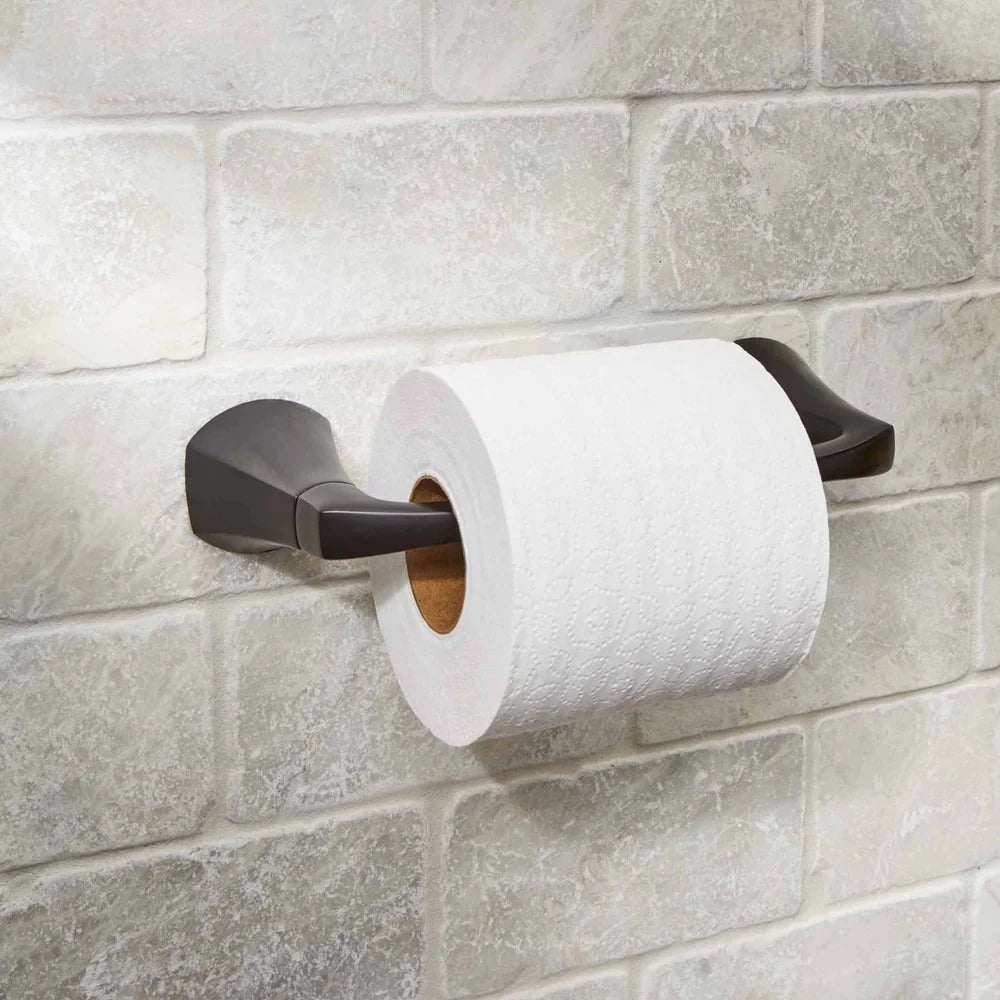 Wall Mounted Toilet Paper Holder Matte Black