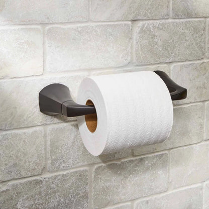 Wall Mounted Toilet Paper Holder Matte Black