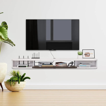 Modern 47'' Wall-Mounted Floating TV Stand