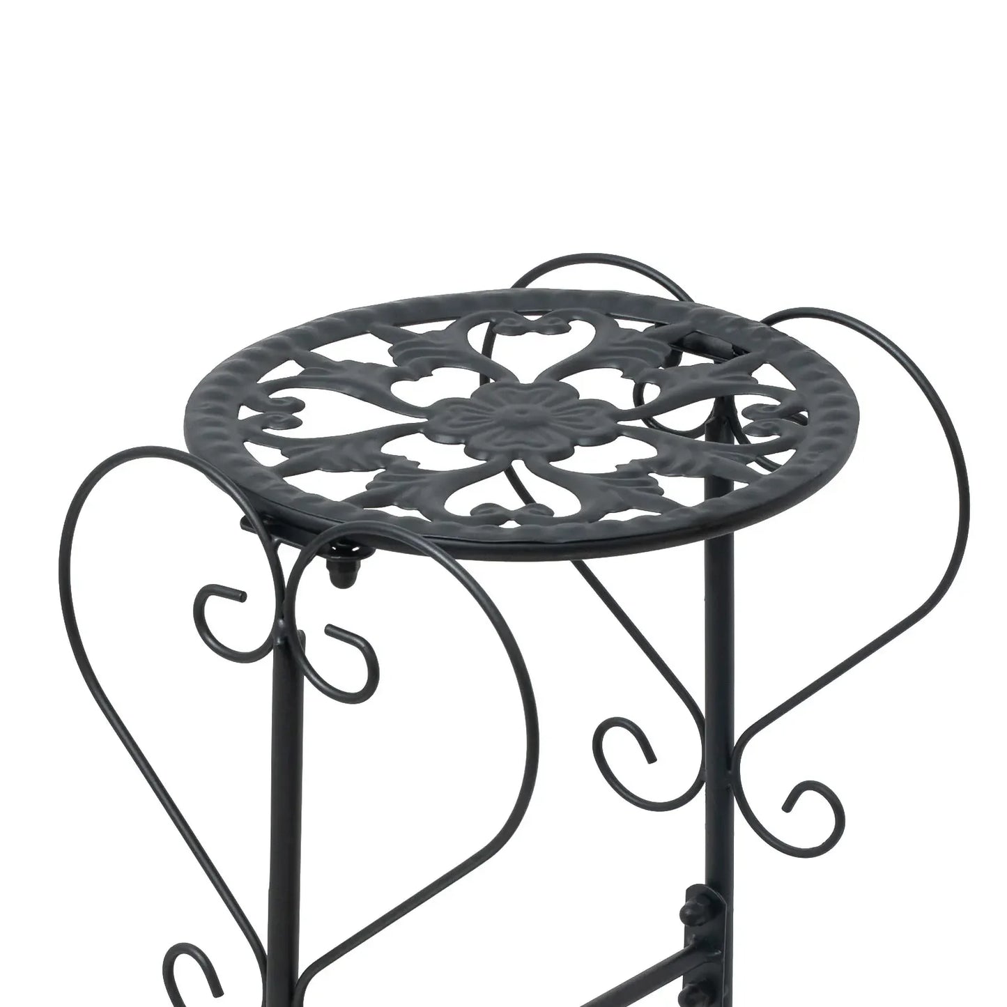 4 Tier Metal Flower Pot Plant Stand