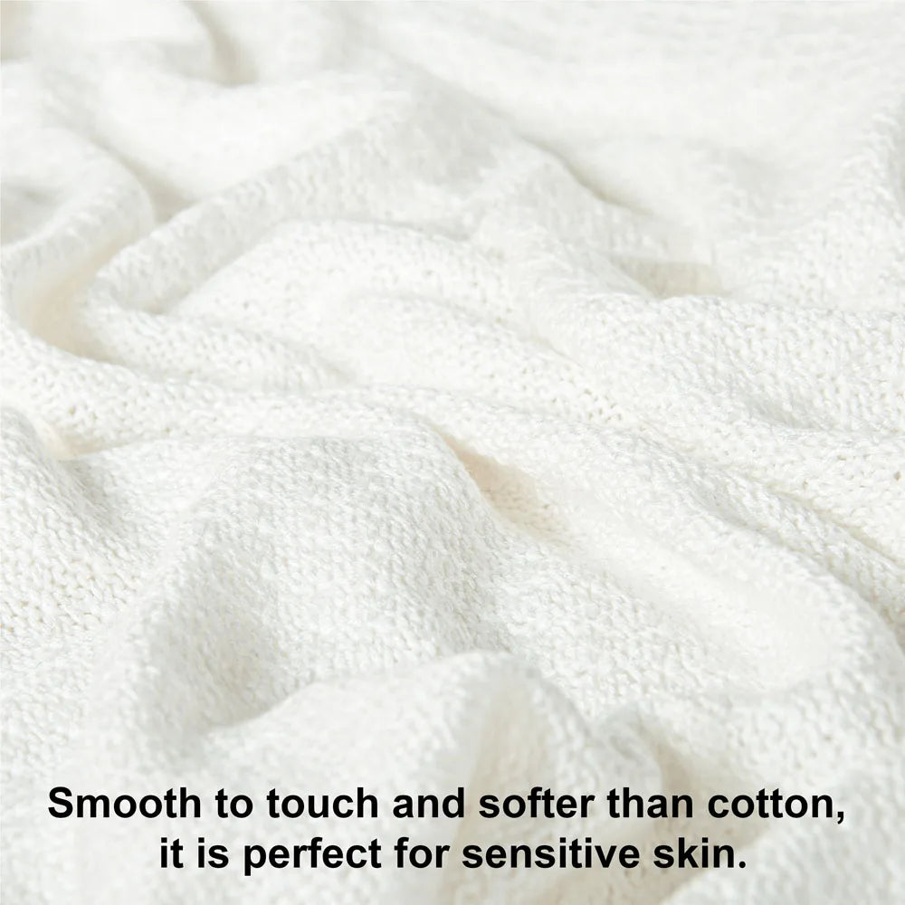 Cool Breathable Bamboo Fibre Blanket Lightweight Blanket