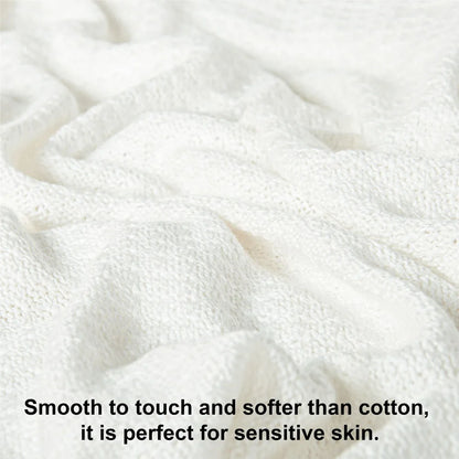 Cool Breathable Bamboo Fibre Blanket Lightweight Blanket