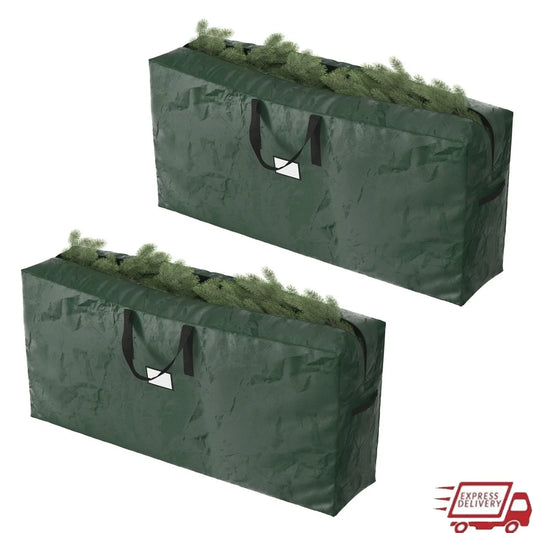 2 Pack Christmas Tree Storage Bags Waterproof Durable