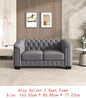 3-Piece Sofa Set with Rubber Wood Legs