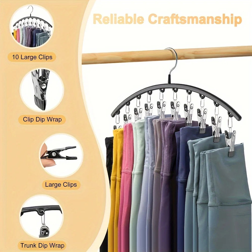 Hanging multi clip home drying rack
