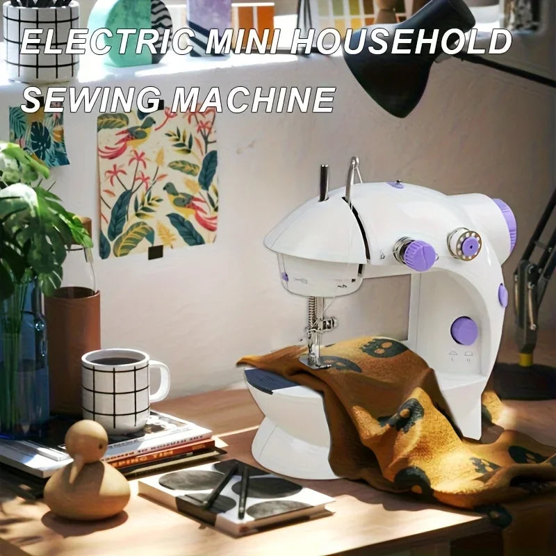 Sewing Machine, Double Speed, Foot Pedal, Small