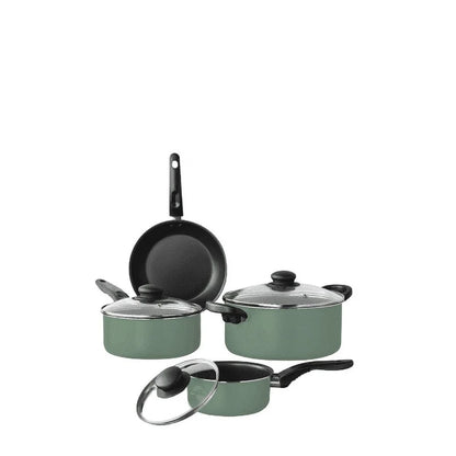 Nonstick Cookware Set Lightweight Aluminum Pots Pans