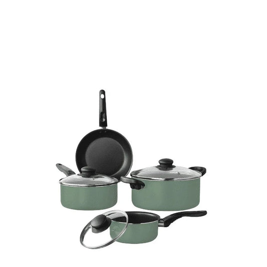 Nonstick Cookware Set Lightweight Aluminum Pots Pans