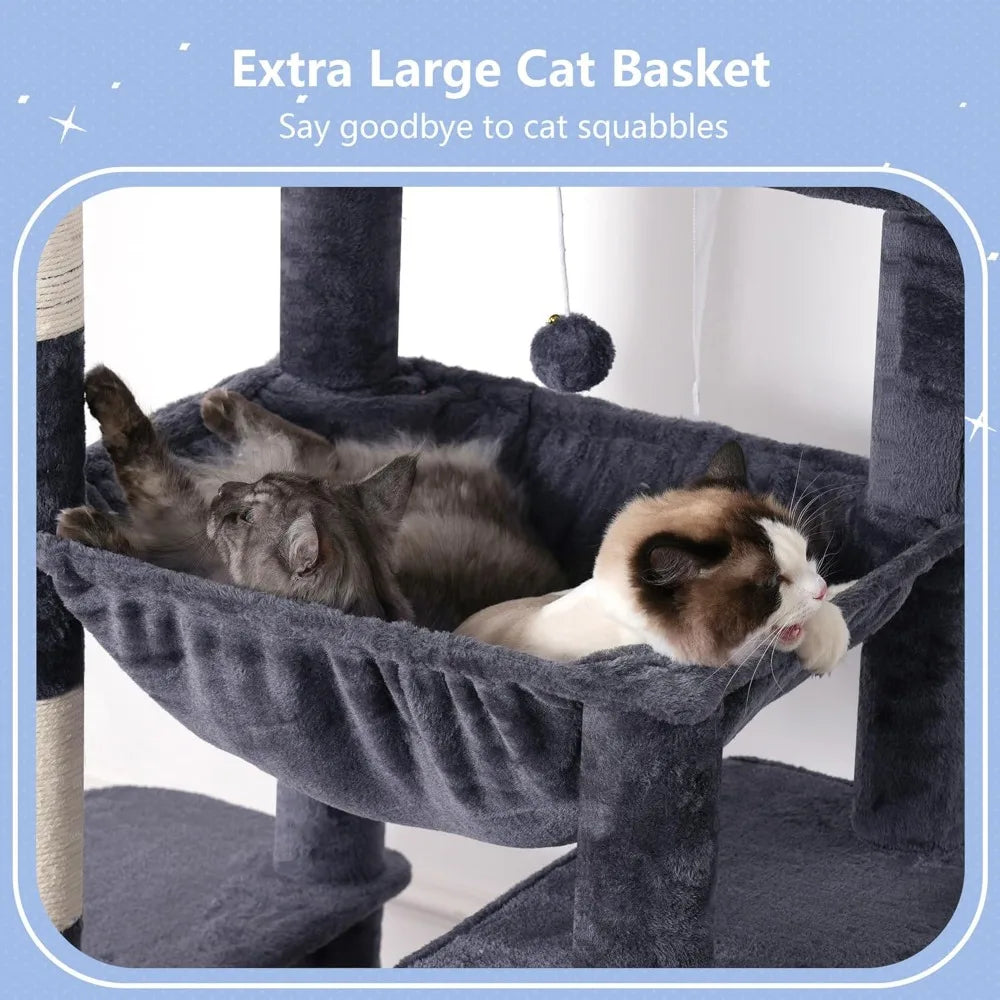 Heavy Duty Scratching Posts with Large Platforms
