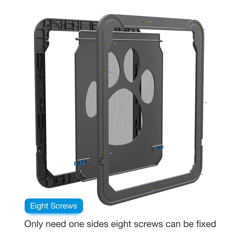 Pet Kitty Dog Door Flap Gate Opener