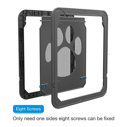 Pet Kitty Dog Door Flap Gate Opener