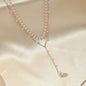 2025 New Imitation Pearl Double Layered Choker