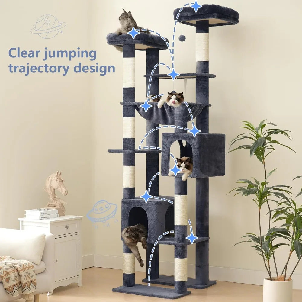 Heavy Duty Scratching Posts with Large Platforms