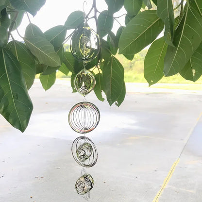 3D Rotating Wind Chimes Tree Of Life